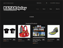 Tablet Screenshot of kayak4play.com.au